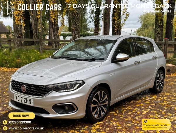 Fiat Tipo 1.4 MPI Lounge Hatchback 5dr Petrol Manual Euro 6 (95 ps)