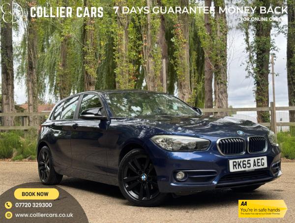 BMW 1 Series 1.5 118i Sport Hatchback 5dr Petrol Manual Euro 6 (s/s) (136 ps)
