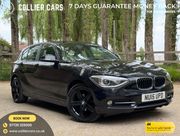 BMW 1 Series 1.6 116i Sport Hatchback 5dr Petrol Manual Euro 6 (s/s) (136 ps)