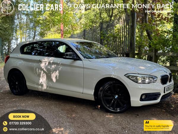 BMW 1 Series 1.5 118i Sport Hatchback 3dr Petrol Manual Euro 6 (s/s) (136 ps)