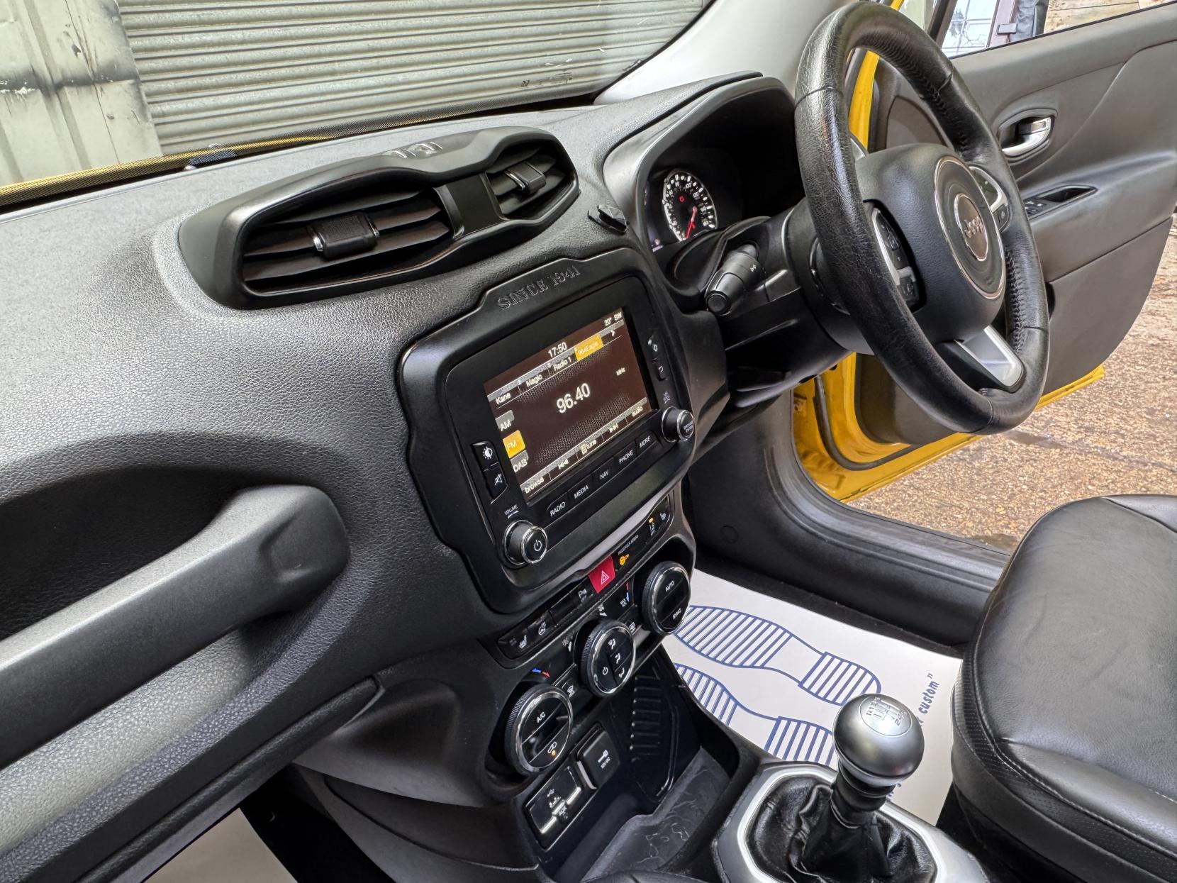 Jeep Renegade 1.4T MultiAirII Limited SUV 5dr Petrol Manual Euro 6 (s/s) (140 ps)