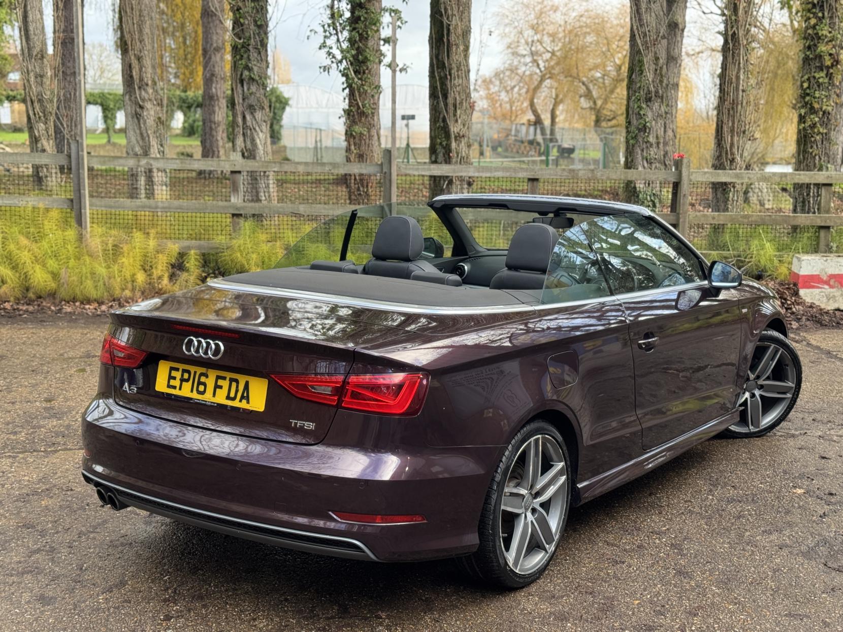 Audi A3 Cabriolet 1.4 TFSI CoD S line Convertible 2dr Petrol S Tronic Euro 6 (s/s) (Nav) (150 ps)