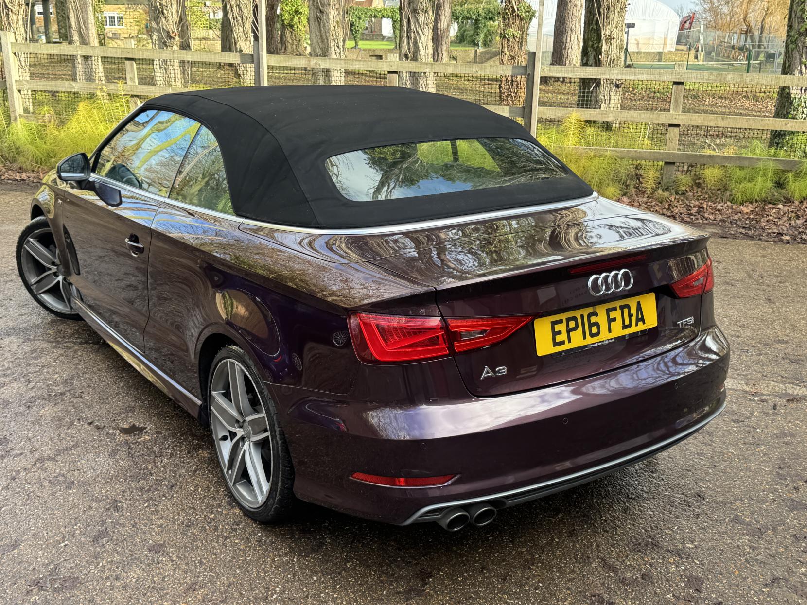 Audi A3 Cabriolet 1.4 TFSI CoD S line Convertible 2dr Petrol S Tronic Euro 6 (s/s) (Nav) (150 ps)