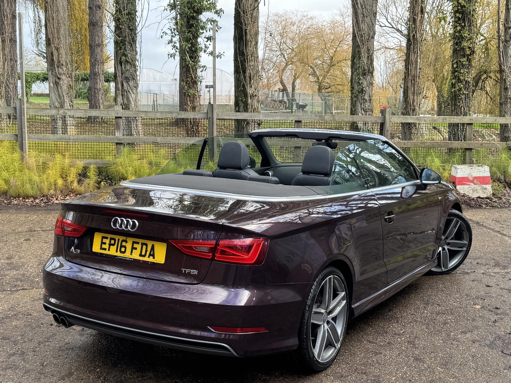 Audi A3 Cabriolet 1.4 TFSI CoD S line Convertible 2dr Petrol S Tronic Euro 6 (s/s) (Nav) (150 ps)