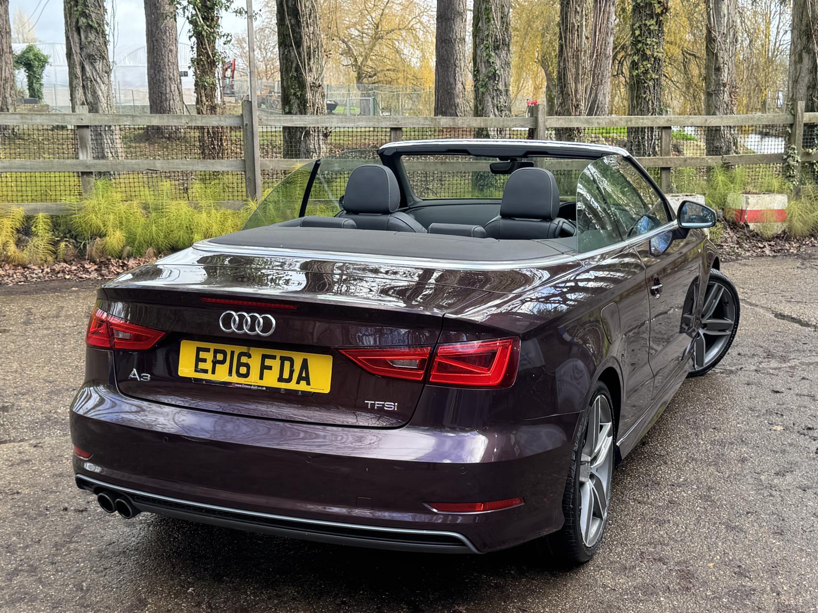 Audi A3 Cabriolet 1.4 TFSI CoD S line Convertible 2dr Petrol S Tronic Euro 6 (s/s) (Nav) (150 ps)