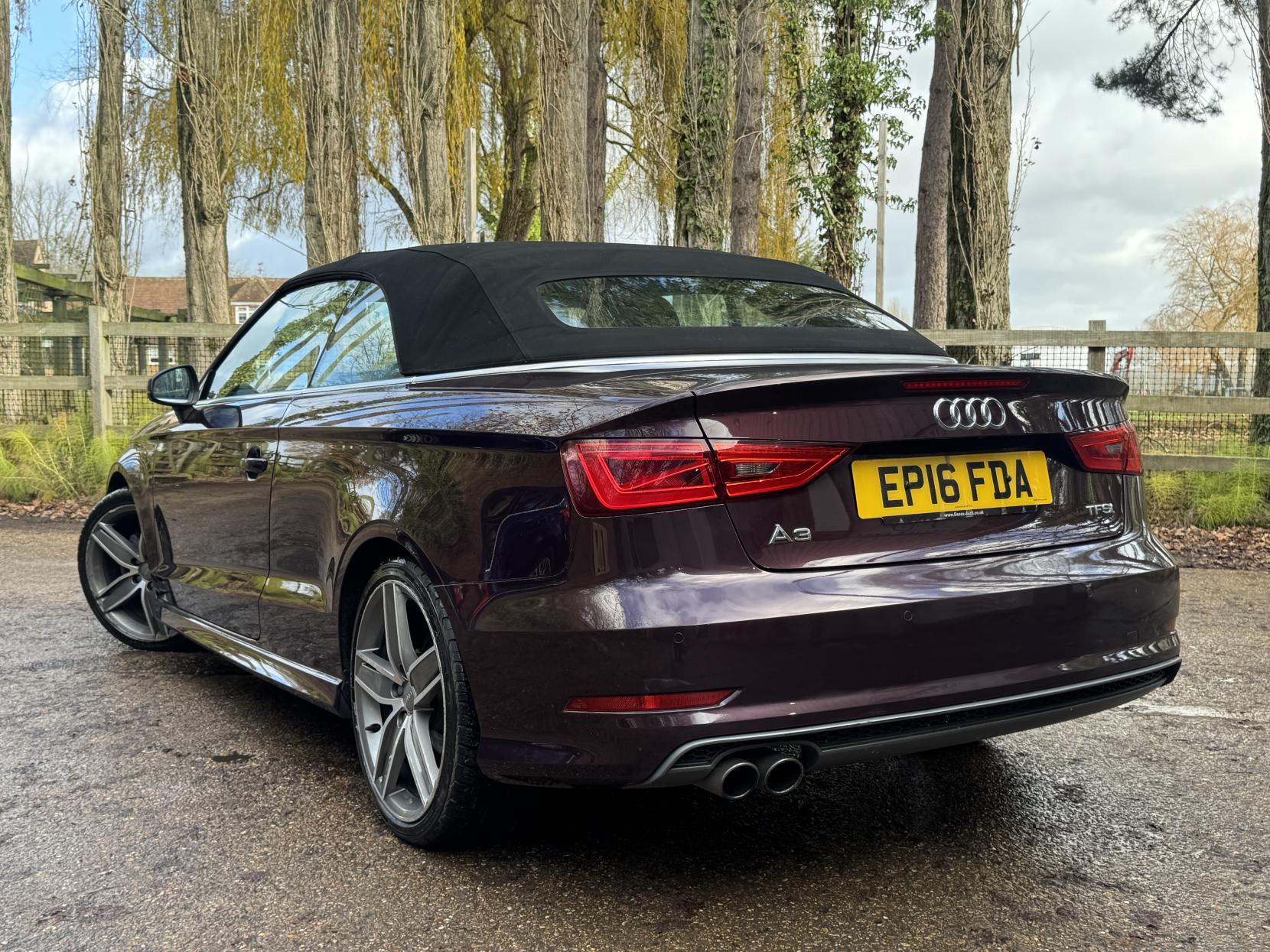 Audi A3 Cabriolet 1.4 TFSI CoD S line Convertible 2dr Petrol S Tronic Euro 6 (s/s) (Nav) (150 ps)