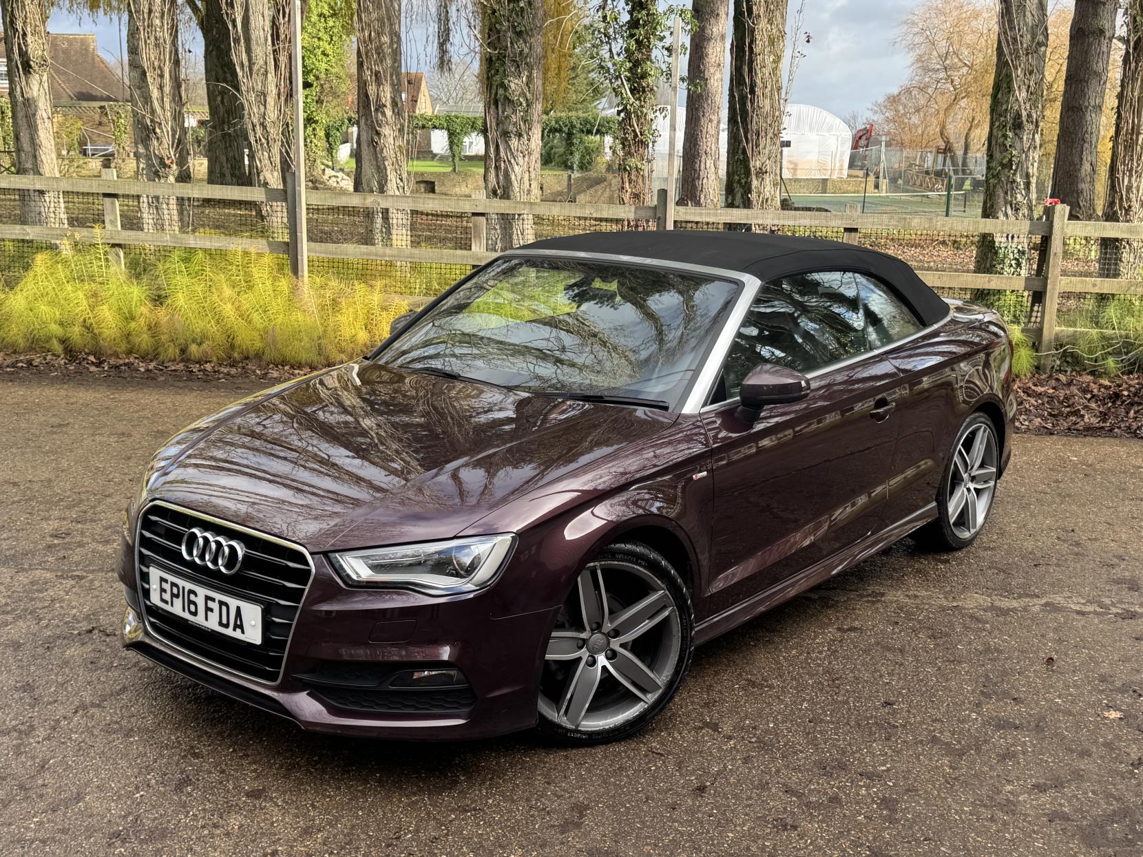Audi A3 Cabriolet 1.4 TFSI CoD S line Convertible 2dr Petrol S Tronic Euro 6 (s/s) (Nav) (150 ps)