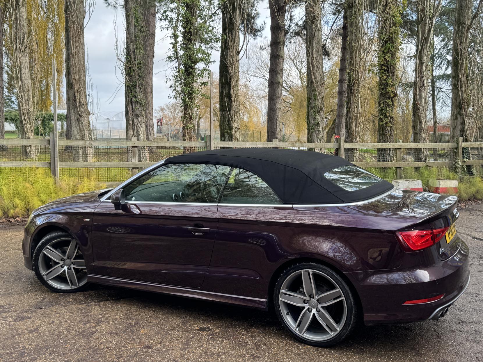 Audi A3 Cabriolet 1.4 TFSI CoD S line Convertible 2dr Petrol S Tronic Euro 6 (s/s) (Nav) (150 ps)