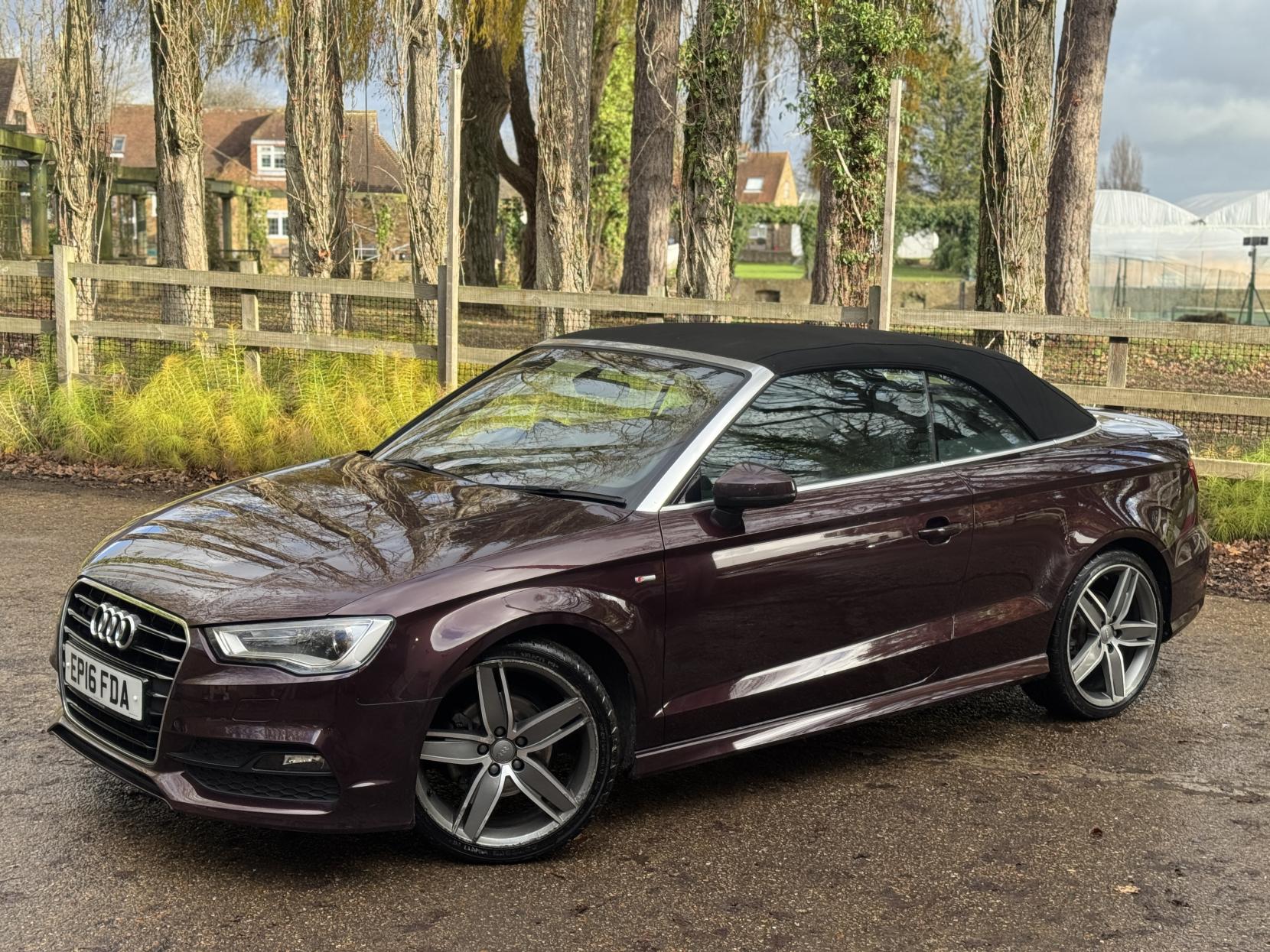 Audi A3 Cabriolet 1.4 TFSI CoD S line Convertible 2dr Petrol S Tronic Euro 6 (s/s) (Nav) (150 ps)