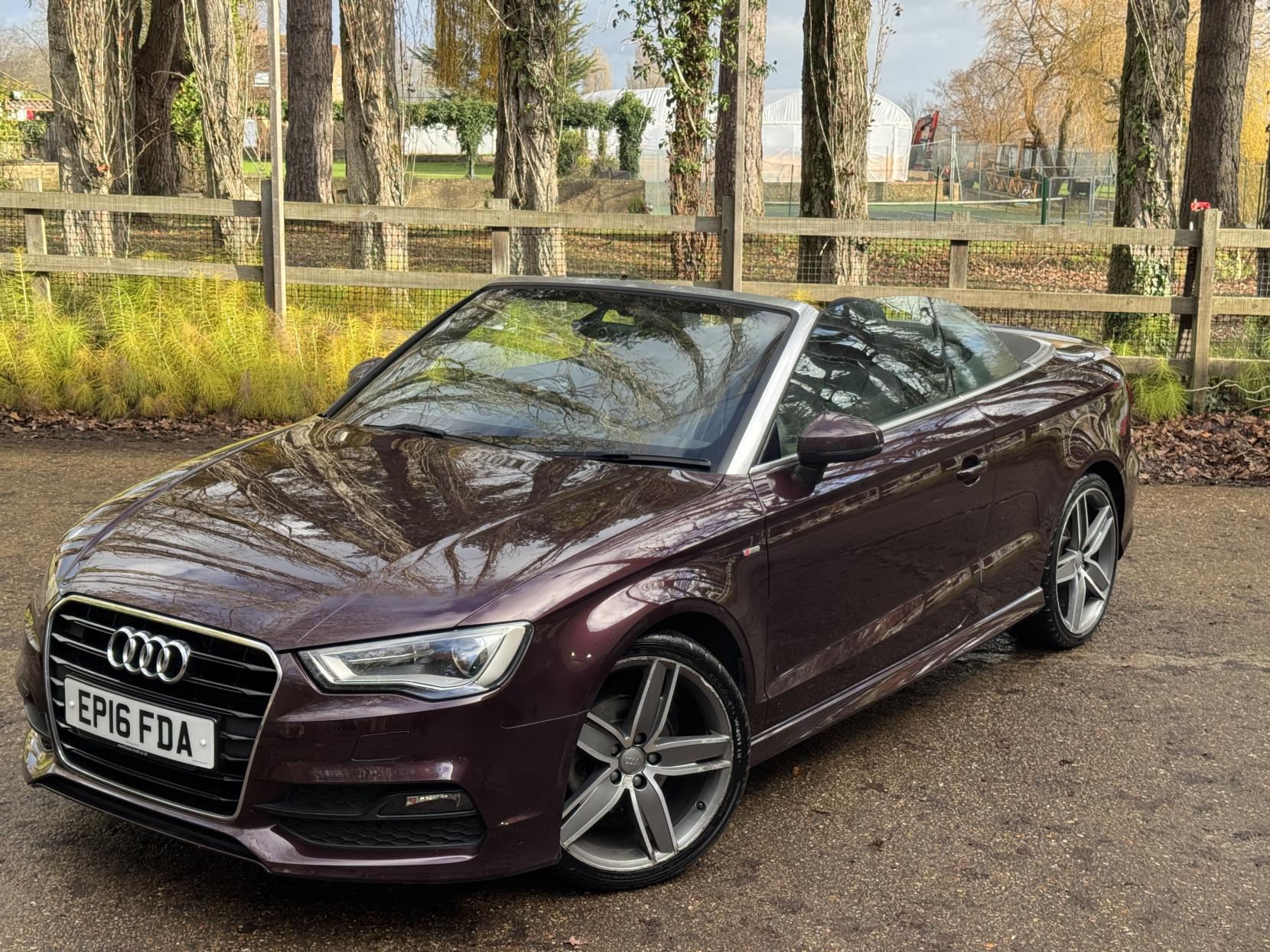 Audi A3 Cabriolet 1.4 TFSI CoD S line Convertible 2dr Petrol S Tronic Euro 6 (s/s) (Nav) (150 ps)