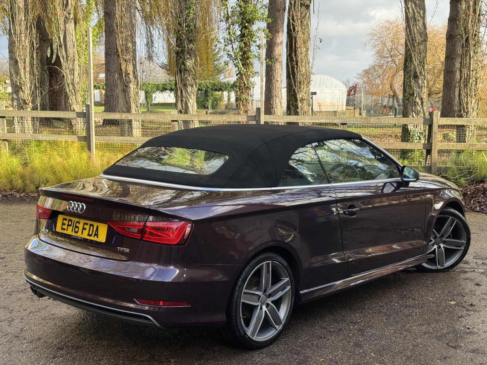 Audi A3 Cabriolet 1.4 TFSI CoD S line Convertible 2dr Petrol S Tronic Euro 6 (s/s) (Nav) (150 ps)