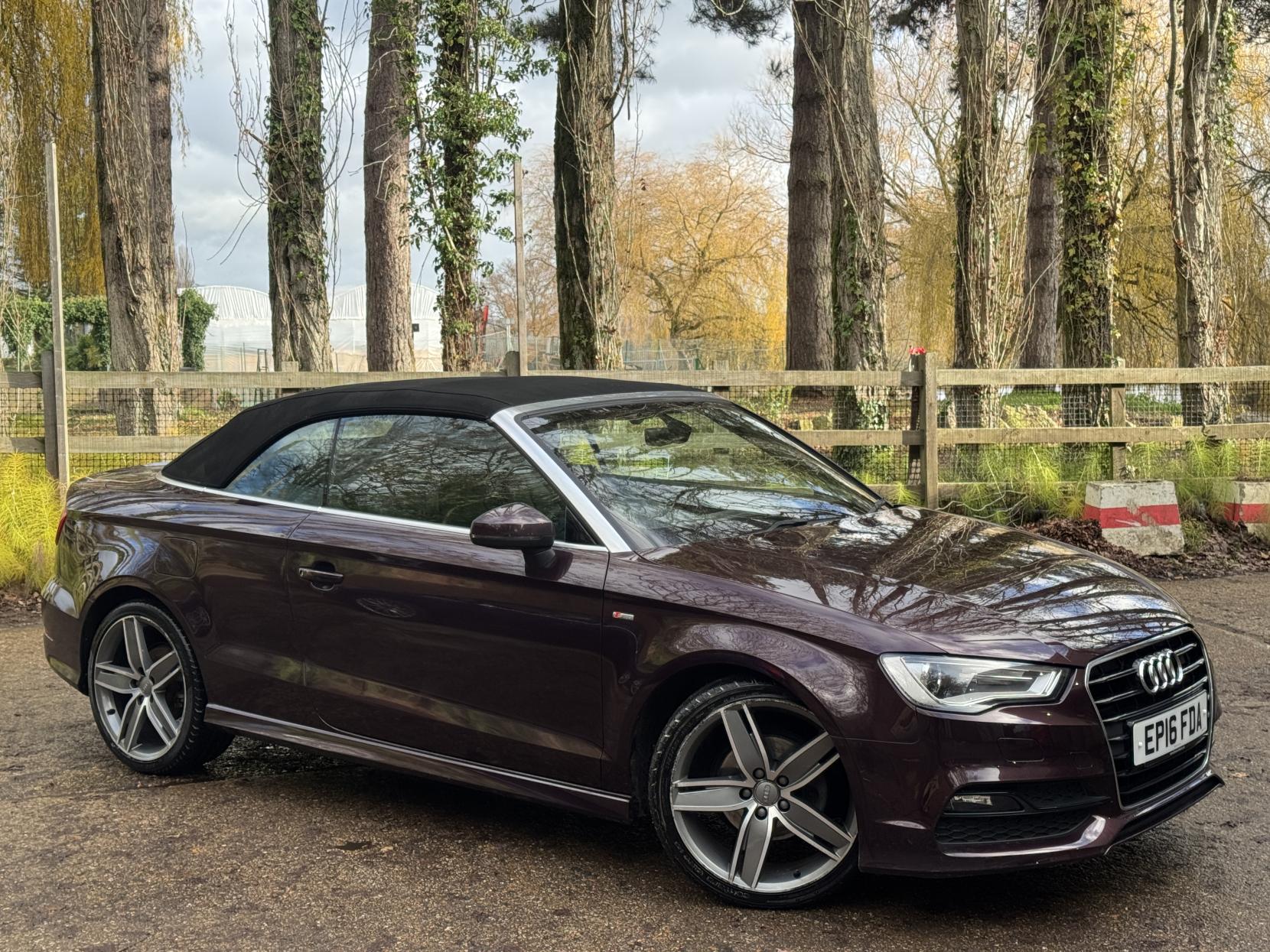 Audi A3 Cabriolet 1.4 TFSI CoD S line Convertible 2dr Petrol S Tronic Euro 6 (s/s) (Nav) (150 ps)