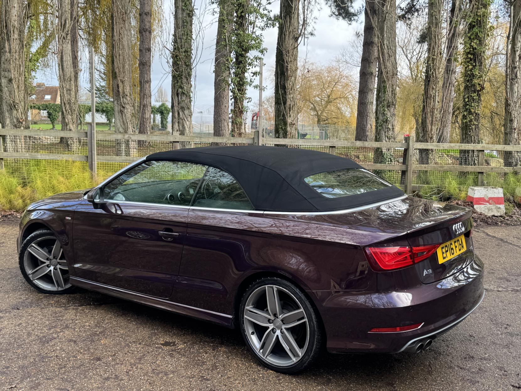 Audi A3 Cabriolet 1.4 TFSI CoD S line Convertible 2dr Petrol S Tronic Euro 6 (s/s) (Nav) (150 ps)