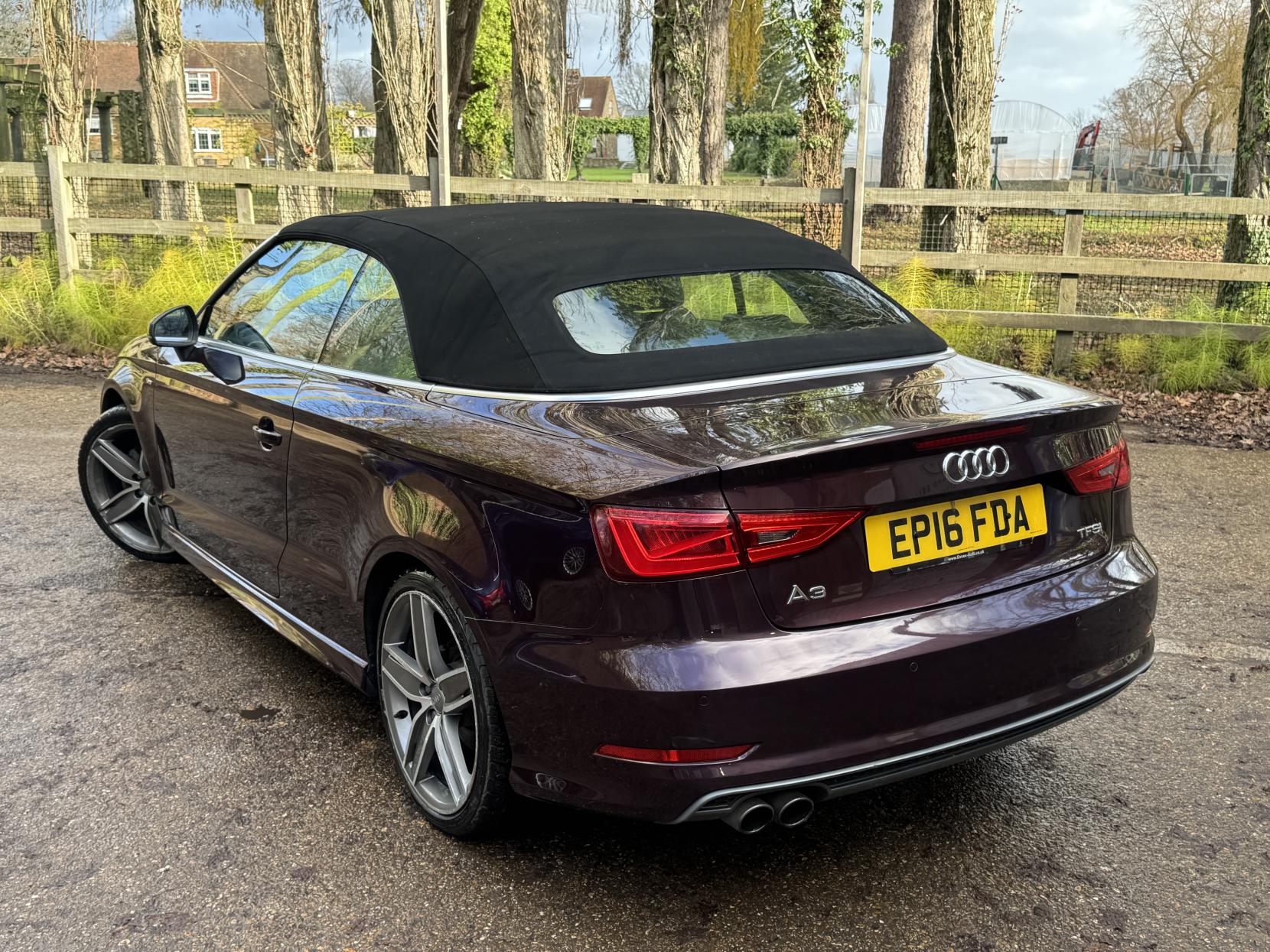 Audi A3 Cabriolet 1.4 TFSI CoD S line Convertible 2dr Petrol S Tronic Euro 6 (s/s) (Nav) (150 ps)