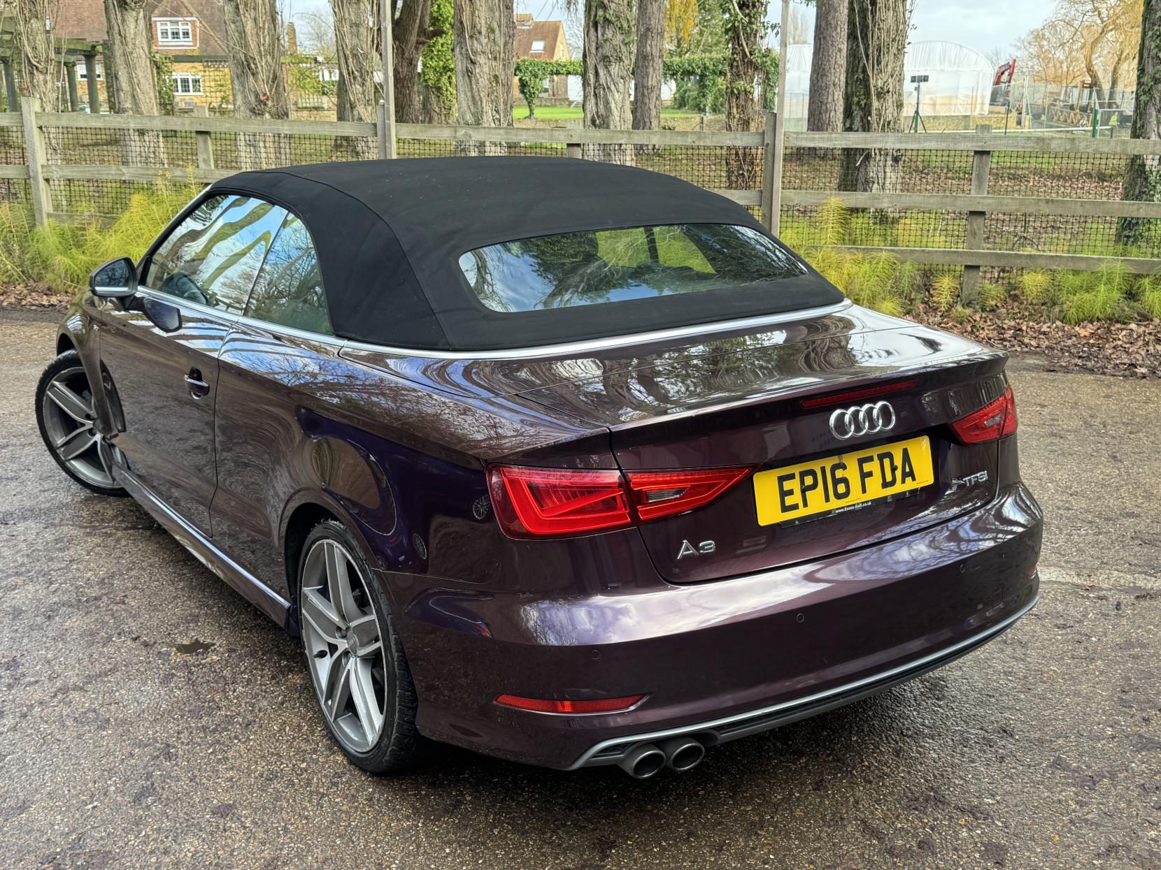 Audi A3 Cabriolet 1.4 TFSI CoD S line Convertible 2dr Petrol S Tronic Euro 6 (s/s) (Nav) (150 ps)