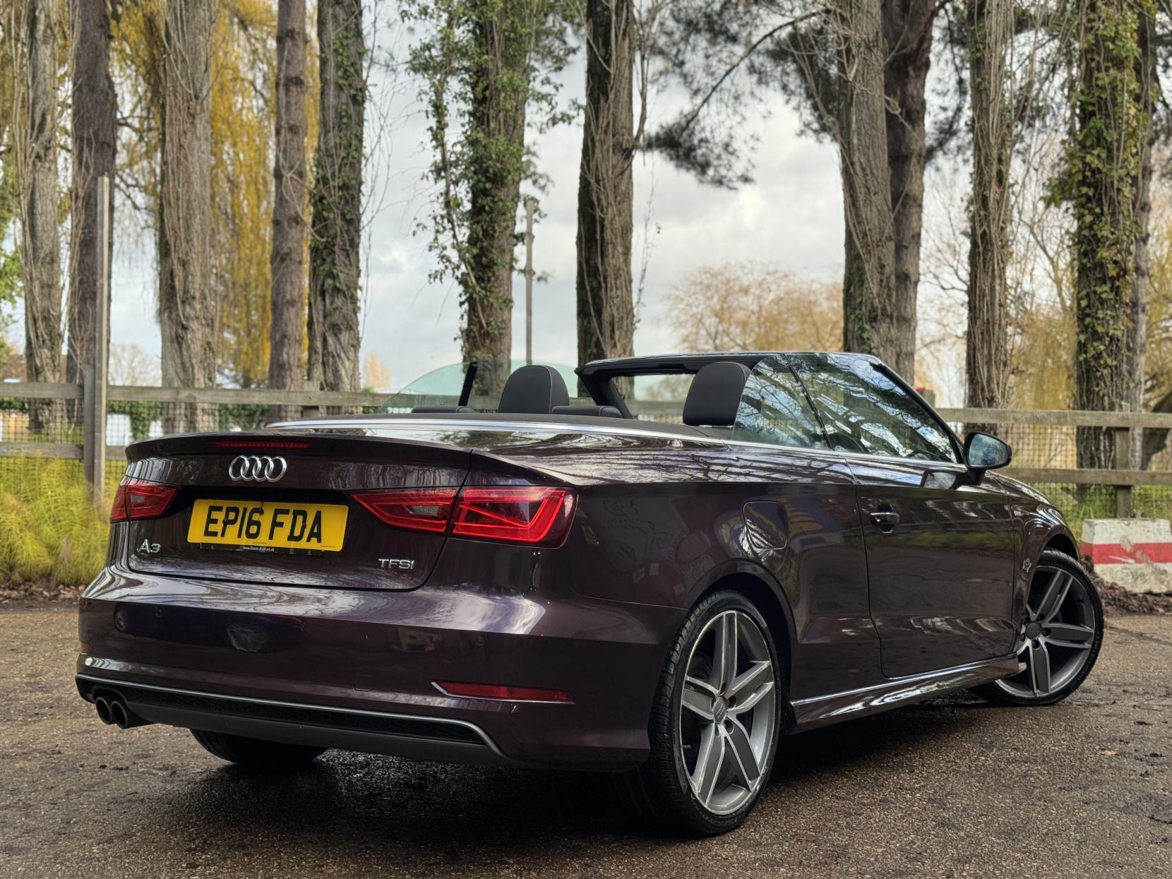 Audi A3 Cabriolet 1.4 TFSI CoD S line Convertible 2dr Petrol S Tronic Euro 6 (s/s) (Nav) (150 ps)