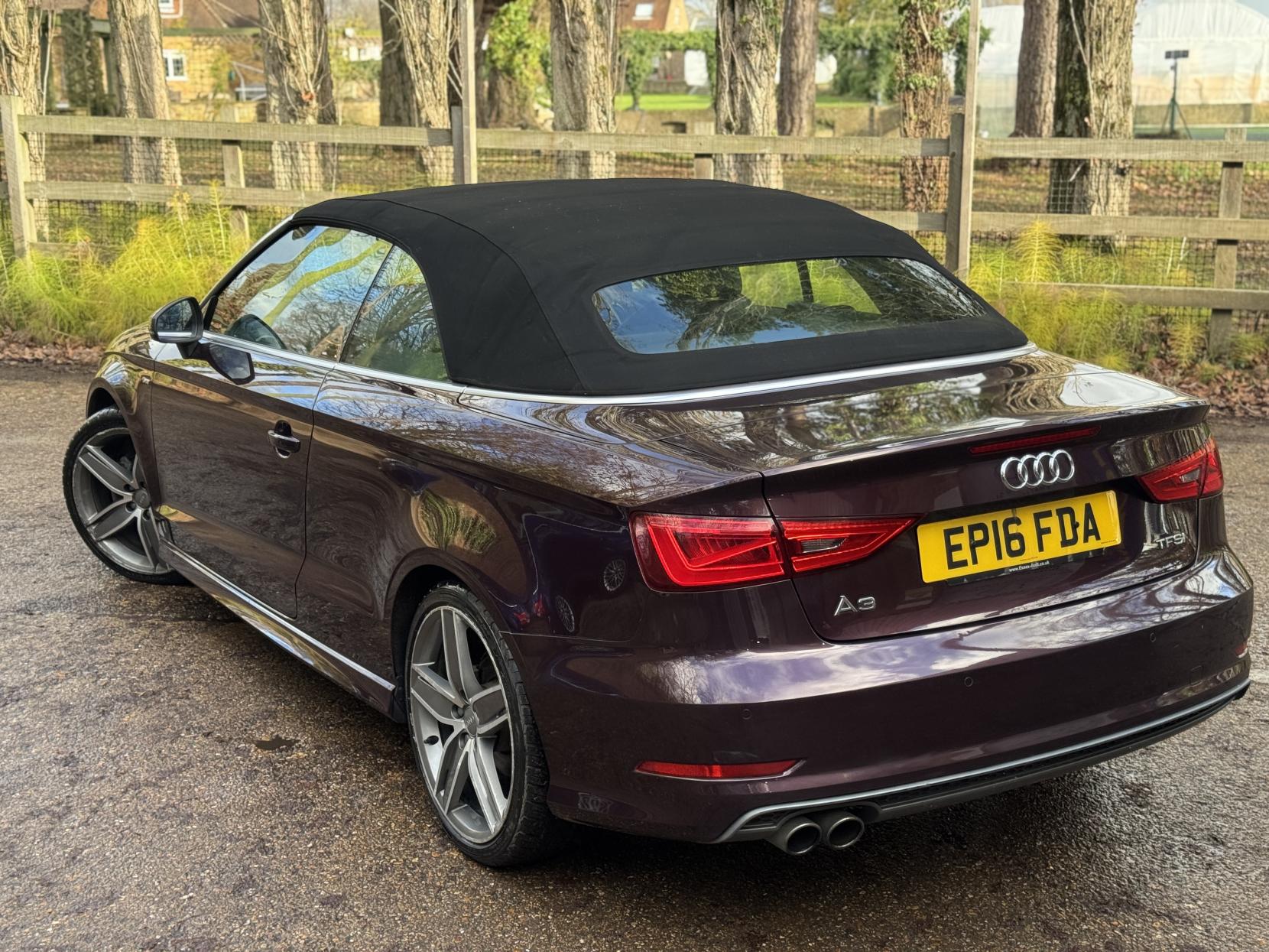 Audi A3 Cabriolet 1.4 TFSI CoD S line Convertible 2dr Petrol S Tronic Euro 6 (s/s) (Nav) (150 ps)