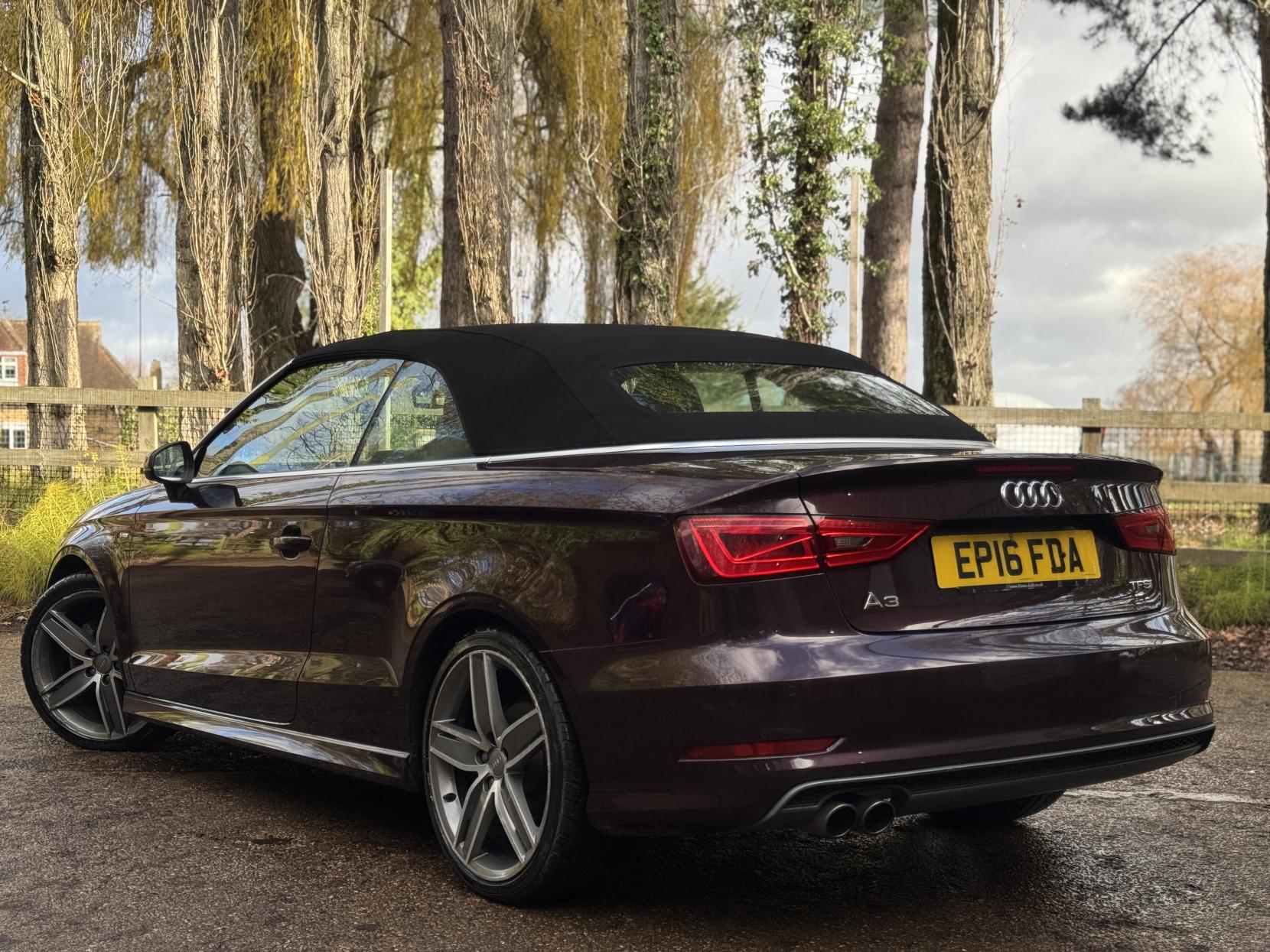 Audi A3 Cabriolet 1.4 TFSI CoD S line Convertible 2dr Petrol S Tronic Euro 6 (s/s) (Nav) (150 ps)