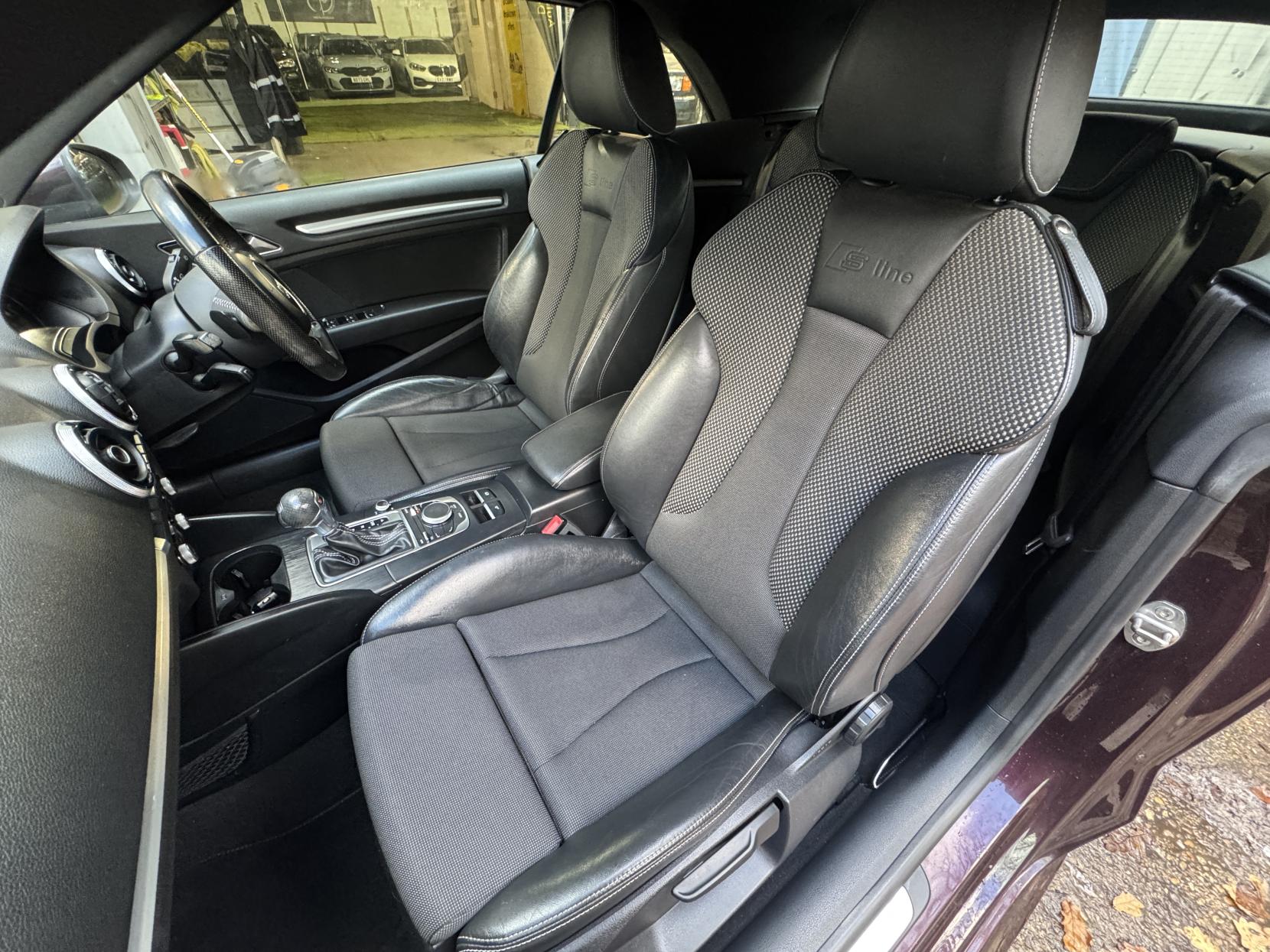 Audi A3 Cabriolet 1.4 TFSI CoD S line Convertible 2dr Petrol S Tronic Euro 6 (s/s) (Nav) (150 ps)