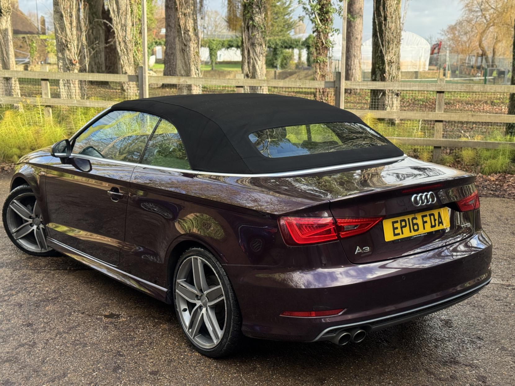 Audi A3 Cabriolet 1.4 TFSI CoD S line Convertible 2dr Petrol S Tronic Euro 6 (s/s) (Nav) (150 ps)
