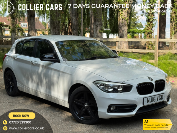 BMW 1 Series 1.5 118i Sport Hatchback 5dr Petrol Manual Euro 6 (s/s) (136 ps)