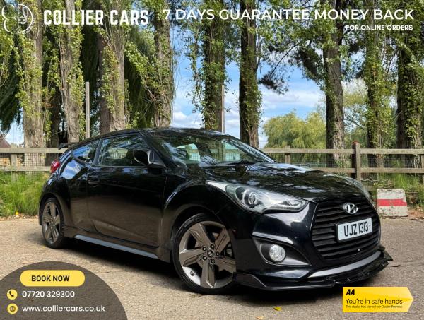 Hyundai Veloster 1.6 T-GDi Turbo SE Hatchback 4dr Petrol Manual Euro 5 (186 ps)