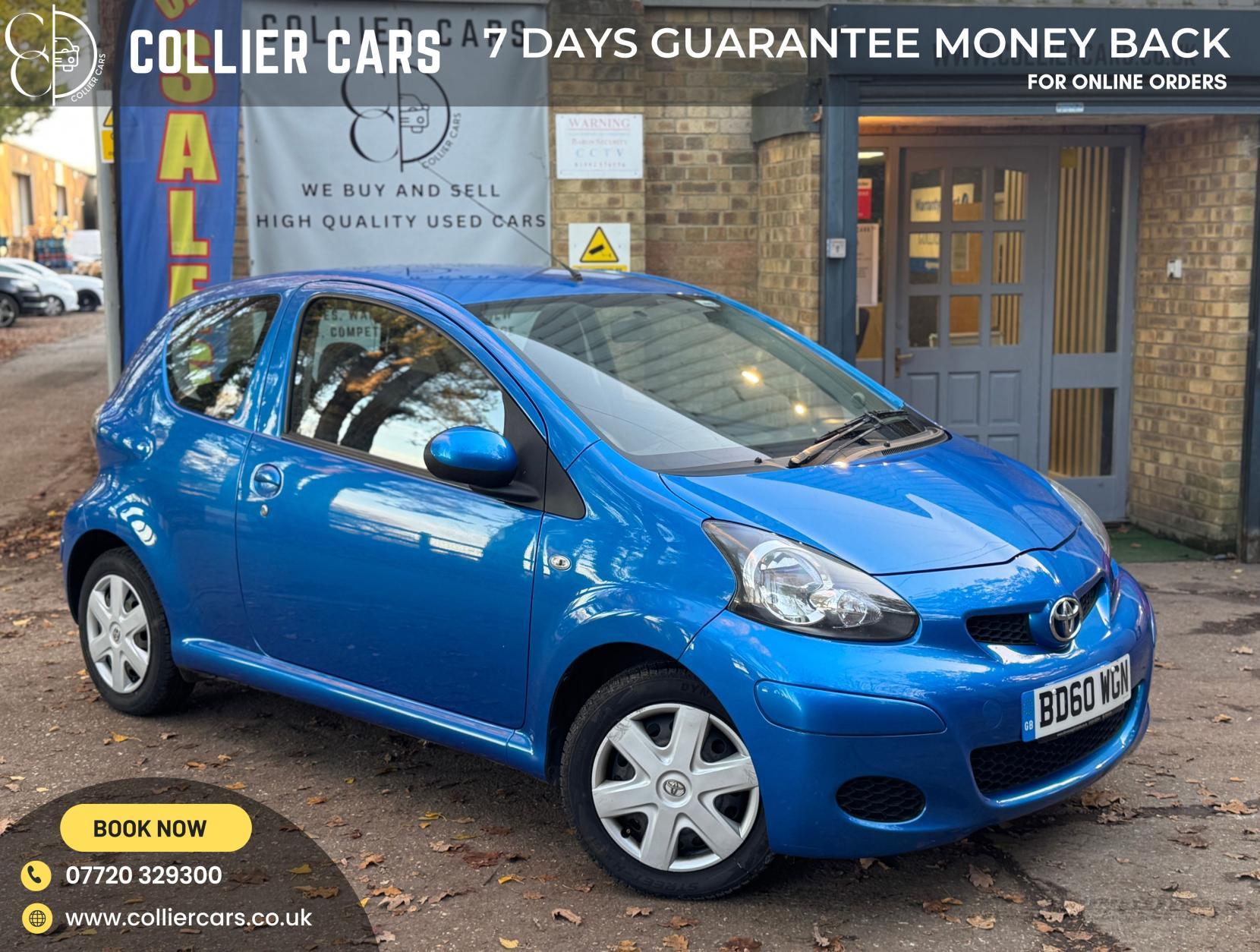 Toyota AYGO 1.0 VVT-i Blue Hatchback 3dr Petrol Manual Euro 5 (67 ps)