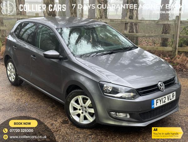 Volkswagen Polo 1.2 Match Hatchback 5dr Petrol Manual Euro 5 (60 ps)
