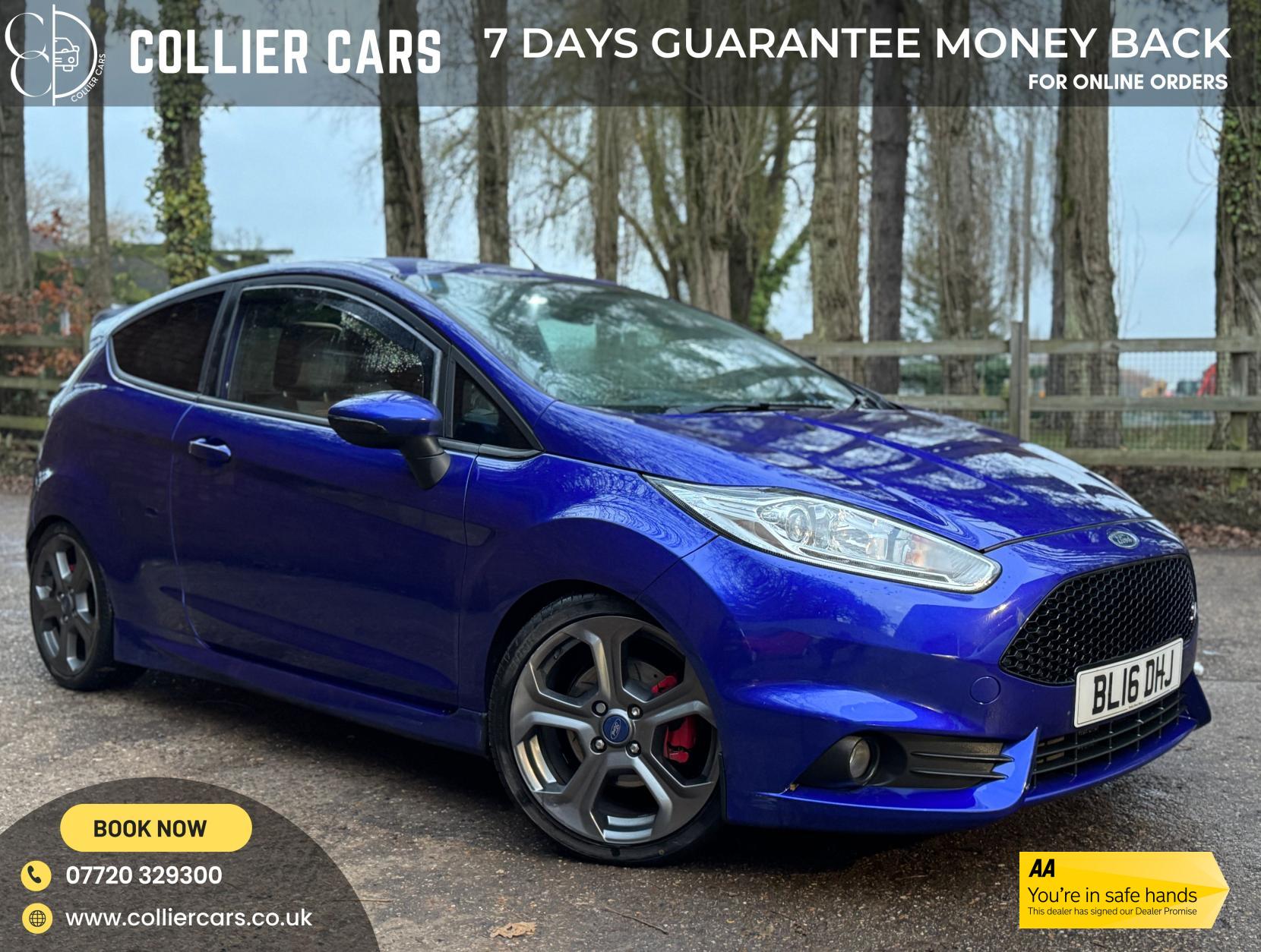 Ford Fiesta 1.6T EcoBoost ST-2 Hatchback 3dr Petrol Manual Euro 6 (182 ps)