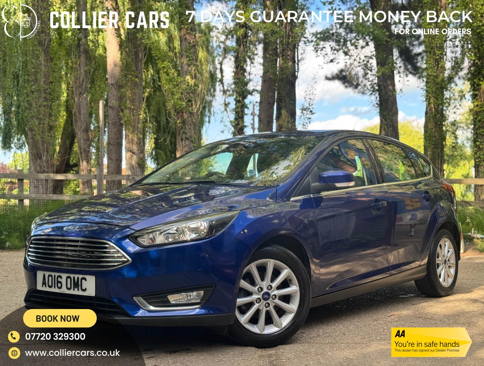 Ford Focus 1.0T EcoBoost Titanium Hatchback 5dr Petrol Manual Euro 6 (s/s) (100 ps)