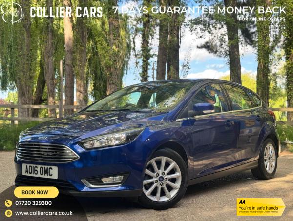 Ford Focus 1.0T EcoBoost Titanium Hatchback 5dr Petrol Manual Euro 6 (s/s) (100 ps)