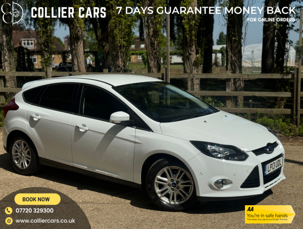 Ford Focus 1.0T EcoBoost Titanium Hatchback 5dr Petrol Manual Euro 5 (s/s) (125 ps)