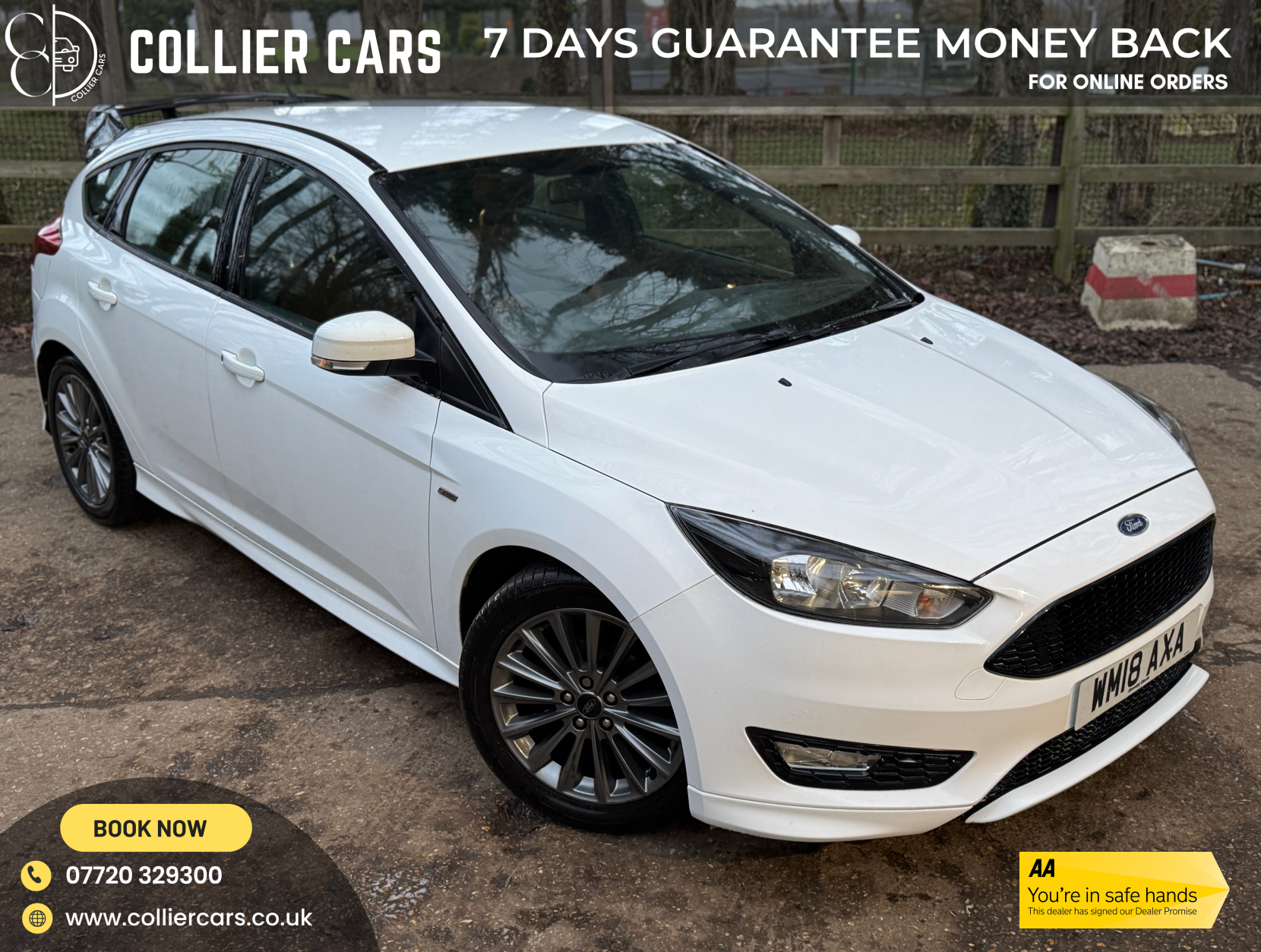 Ford Focus 1.0T EcoBoost ST-Line Hatchback 5dr Petrol Manual Euro 6 (s/s) (140 ps)