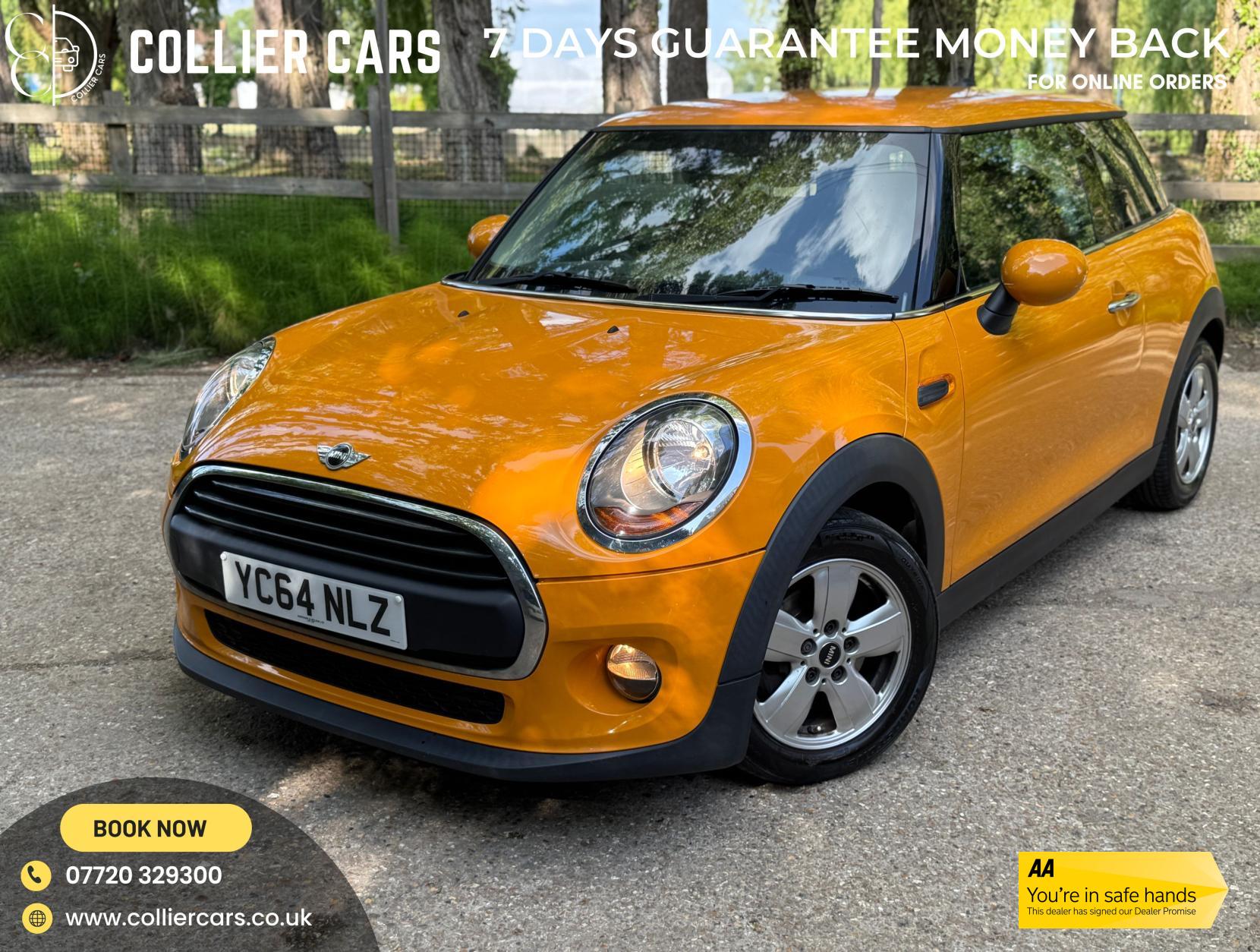 MINI Hatch 1.2 One Hatchback 3dr Petrol Manual Euro 6 (s/s) (102 ps)