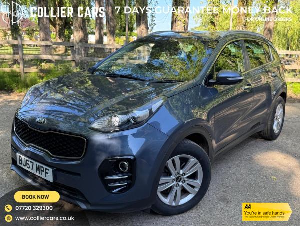 Kia Sportage 1.7 CRDi 2 SUV 5dr Diesel Manual Euro 6 (s/s) (114 bhp)
