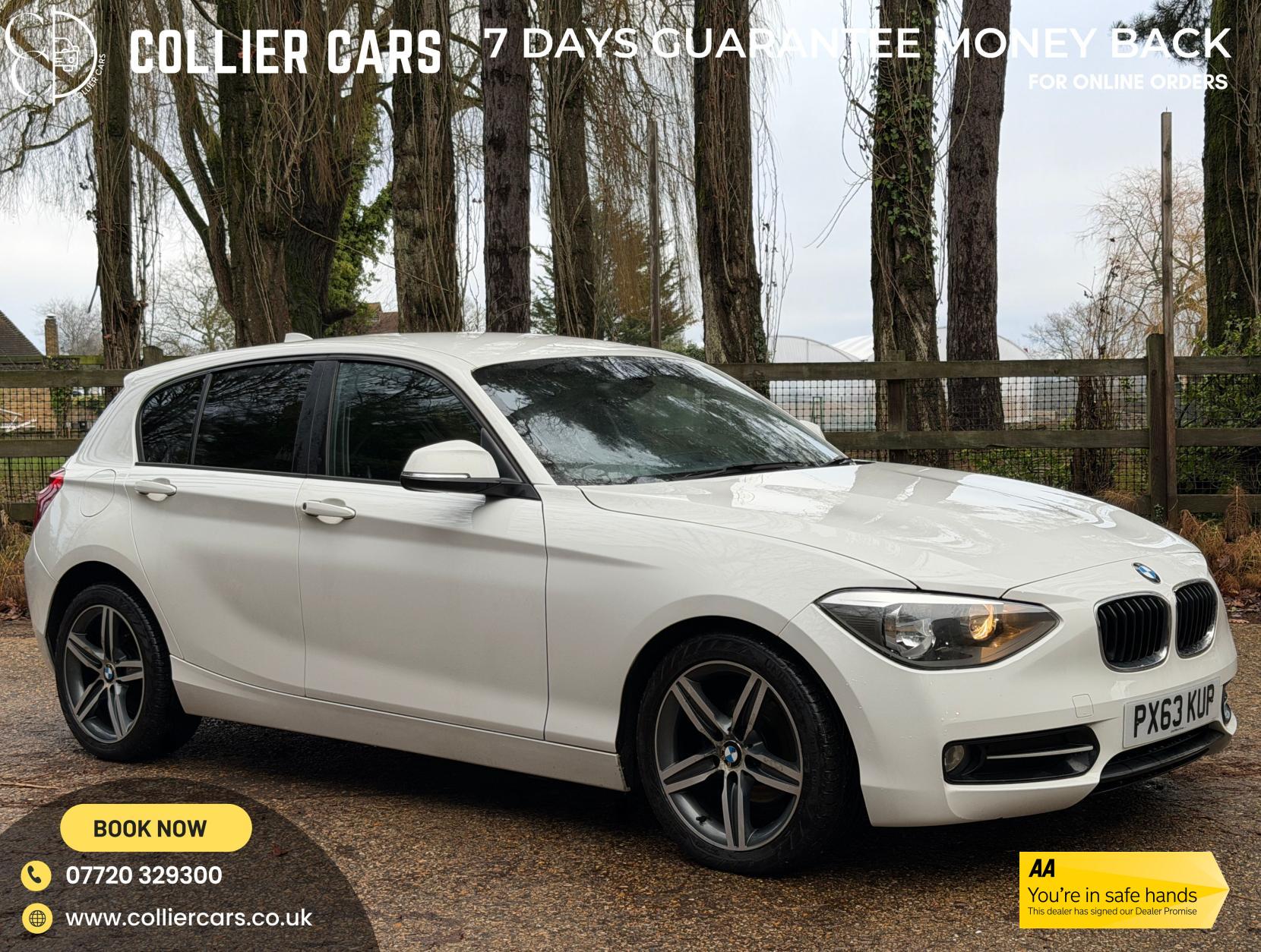 BMW 1 Series 1.6 116i Sport Hatchback 5dr Petrol Manual Euro 6 (s/s) (136 ps)