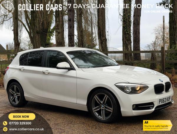 BMW 1 Series 1.6 116i Sport Hatchback 5dr Petrol Manual Euro 6 (s/s) (136 ps)