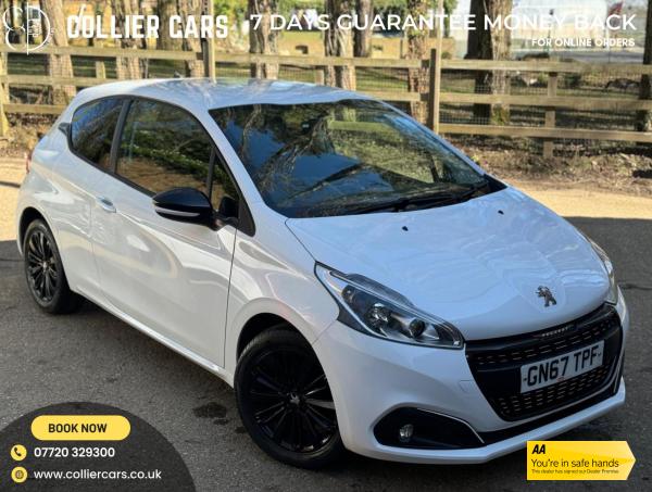 Peugeot 208 1.2 PureTech Black Edition Hatchback 3dr Petrol Manual Euro 6 (82 ps)