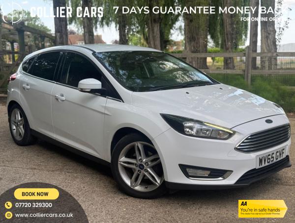 Ford Focus 1.0T EcoBoost Titanium Hatchback 5dr Petrol Manual Euro 6 (s/s) (125 ps)