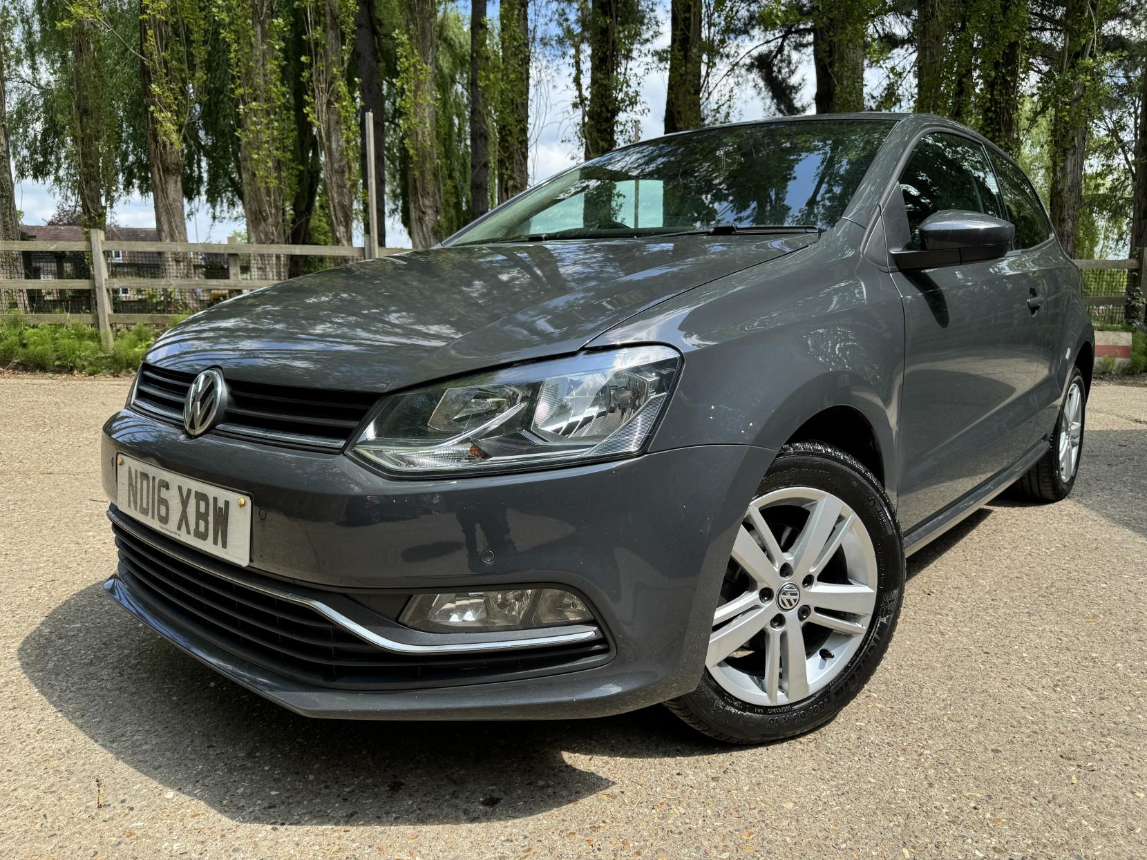 Volkswagen Polo 1.0 BlueMotion Tech Match Hatchback 3dr Petrol Manual Euro 6 (s/s) (60 ps)