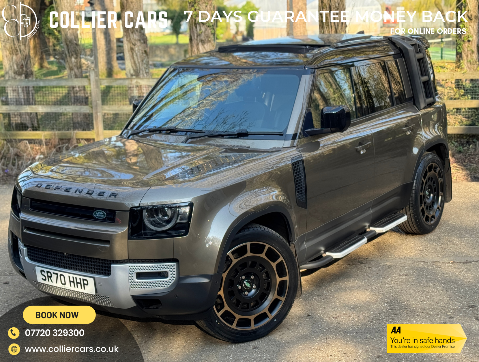 Land Rover Defender 110 2.0 SD4 First Edition SUV 5dr Diesel Auto 4WD Euro 6 (s/s) (240 ps)