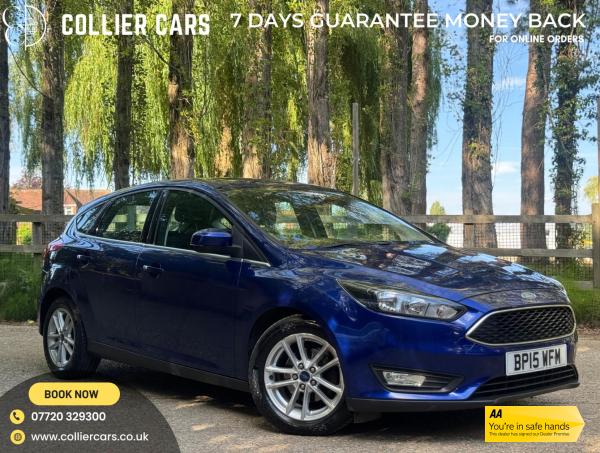 Ford Focus 1.0T EcoBoost Zetec Hatchback 5dr Petrol Manual Euro 6 (s/s) (125 ps)