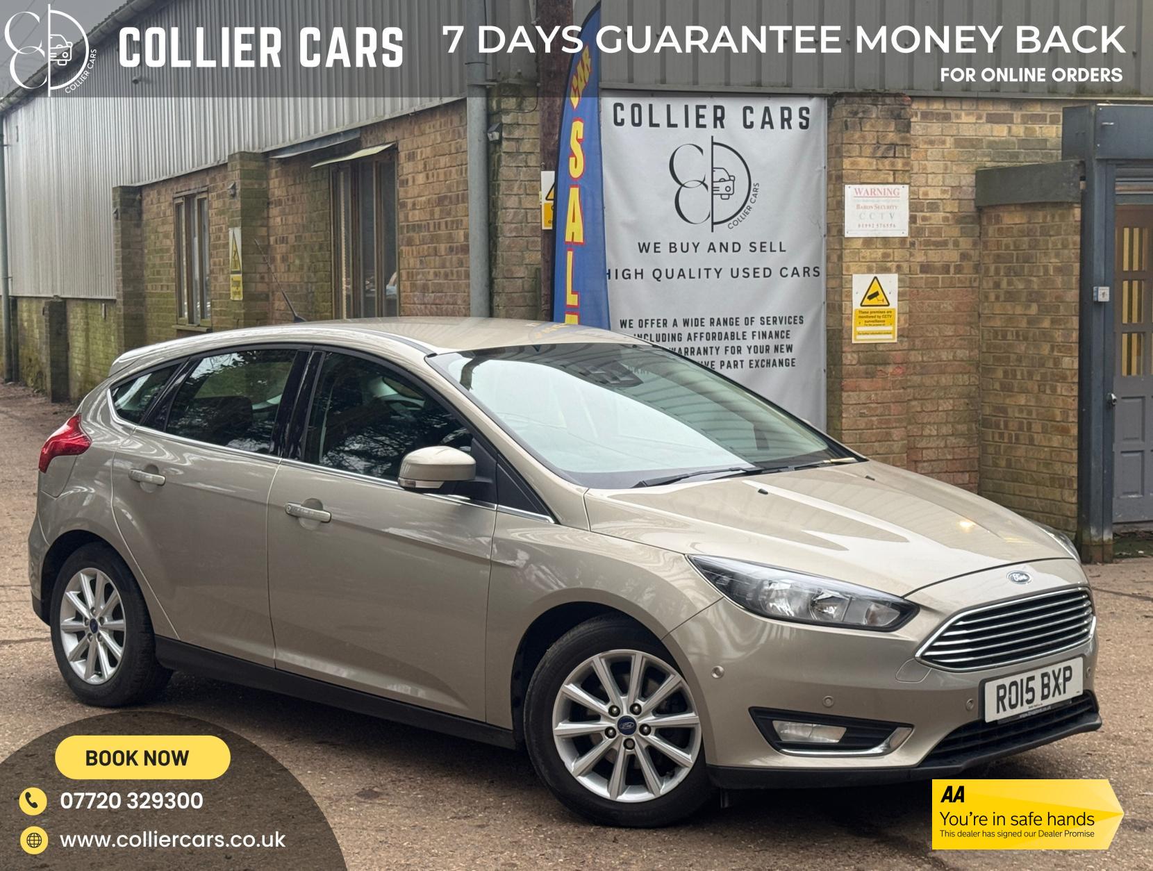 Ford Focus 1.0T EcoBoost Titanium Hatchback 5dr Petrol Manual Euro 6 (s/s) (100 ps)