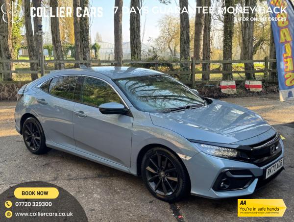 Honda Civic 1.0 VTEC Turbo SR Hatchback 5dr Petrol CVT Euro 6 (s/s) (126 ps)