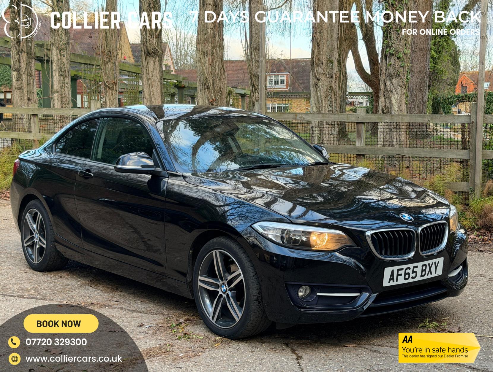 BMW 2 Series 1.5 218i Sport Coupe 2dr Petrol Manual Euro 6 (s/s) (136 ps)