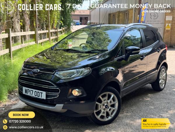 Ford EcoSport 1.0T EcoBoost Titanium SUV 5dr Petrol Manual 2WD Euro 5 (s/s) (125 ps)