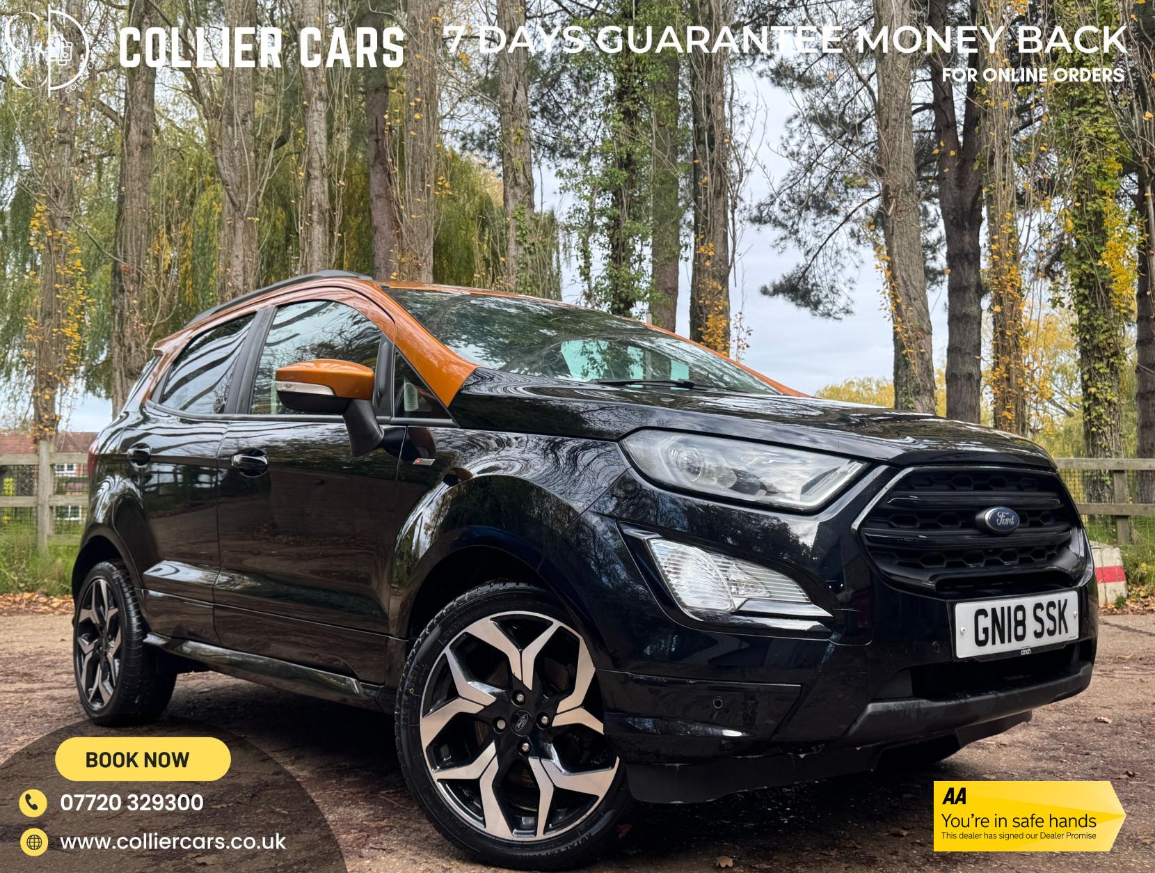 Ford EcoSport 1.0T EcoBoost ST-Line SUV 5dr Petrol Manual Euro 6 (s/s) (140 ps)