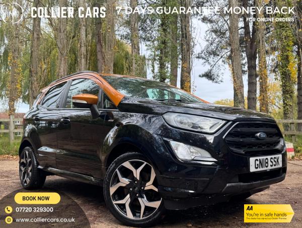 Ford EcoSport 1.0T EcoBoost ST-Line SUV 5dr Petrol Manual Euro 6 (s/s) (140 ps)