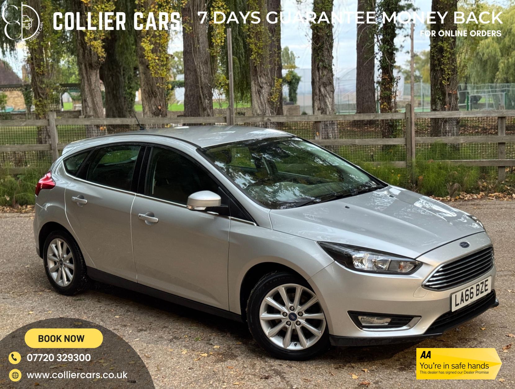 Ford Focus 1.0T EcoBoost Titanium Hatchback 5dr Petrol Manual Euro 6 (s/s) (125 ps)