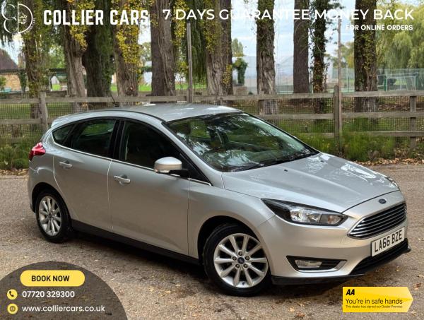Ford Focus 1.0T EcoBoost Titanium Hatchback 5dr Petrol Manual Euro 6 (s/s) (125 ps)